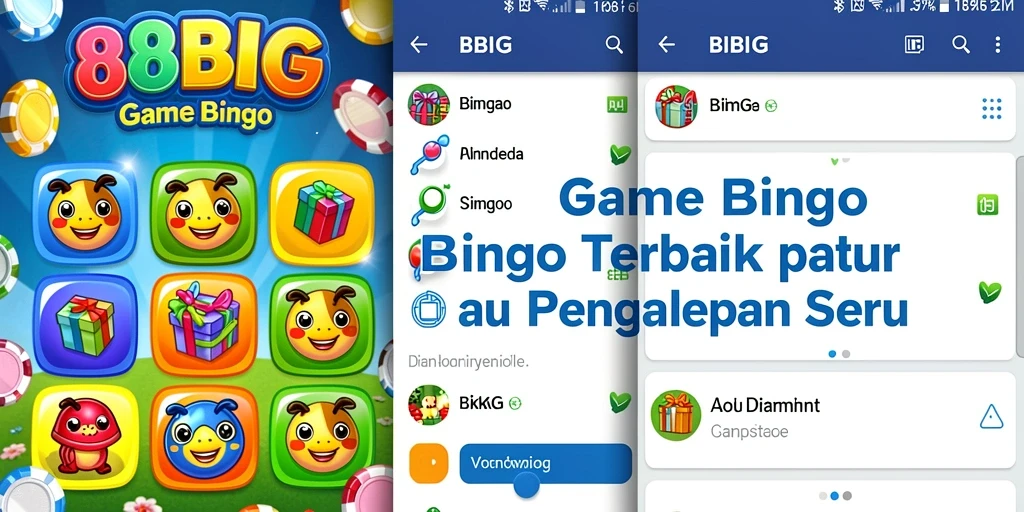 Screenshot gameplay Bingo yang menarik di 88BIG.