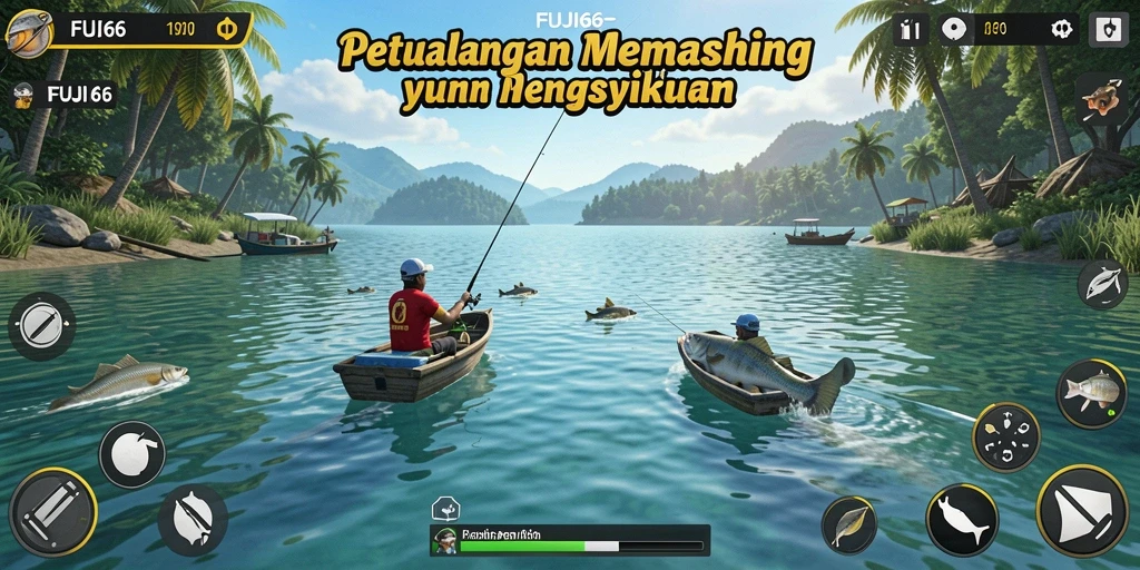 Tangkapan ikan besar di gameplay FUJI66 yang mendebarkan.