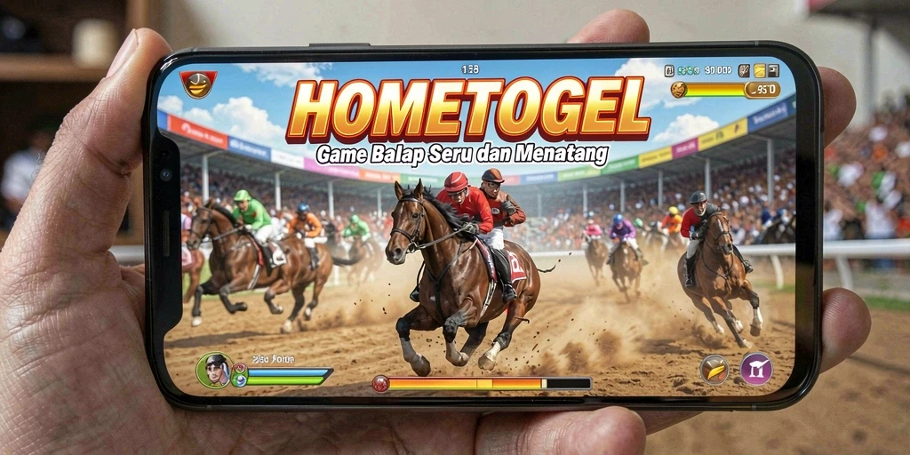 Tampilkan gameplay mendebarkan dalam balapan seru di HOMETOGEL.