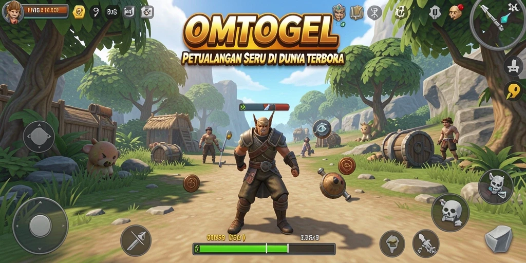 Gameplay seru di dunia terbuka OMTOGEL yang penuh petualangan.