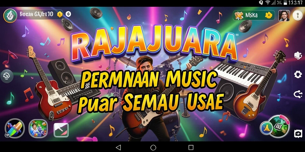 Screenshot RAJAJUARA menunjukkan gameplay seru dan interaktif.