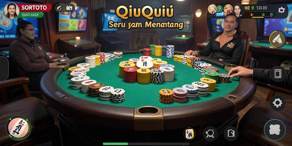Tampilan gameplay SORTOTO yang seru dan mendebarkan.